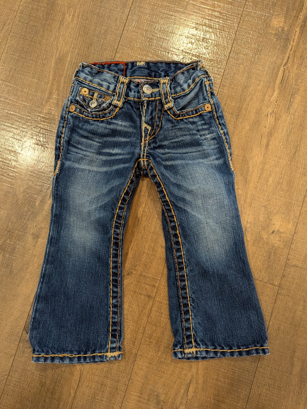 True Religion Toddler Boys Billy Super T Jeans Size 2